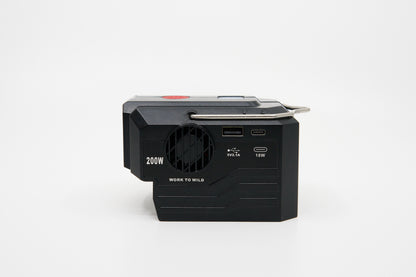 MULTI COMPATIBLE 200W Battery Powered Inverter.